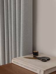 Tenzi 100% Blackout Curtain, 12 Colors, Faux Linen Custom Livingroom Thermal Room Darkening 1Pc