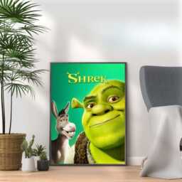 Shrek Movie Poster 2000S Film Wall Art - thumbnail 1