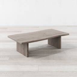 George Light Grey Oak Coffee Table - thumbnail 1
