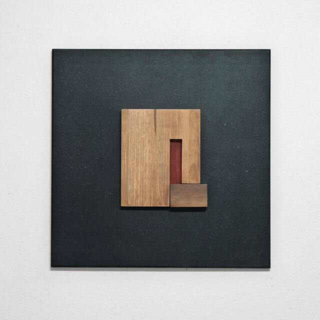 Arqs - Minimalist Wall Art Wooden Sculpture Made To Order Original Artwork - image 1