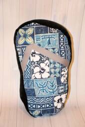 Flip Flop Pillow Single - Plumeria Hawaii/ Hawaiian Gift/ Home Decor/ Bedroom Gift For Kids/ Her/ Birthday Housewarming - thumbnail 1