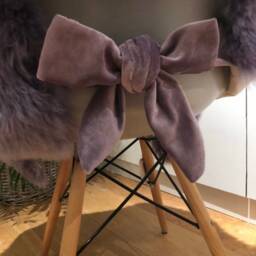 Mustard Yellow Genuine Sheepskin Rug , Ochre Large Rug, Sheepskin, Fur Interior Design Accessories, Chair Cover, Bed Throw - thumbnail 4