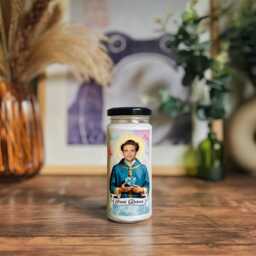 Saint Robert Pattinson Prayer Candle 8Oz Soy Wax Novelty Gift - thumbnail 2