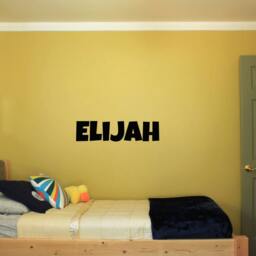 Custom Video Game Vinyl Lettering Personalized Wall Decal - thumbnail 2