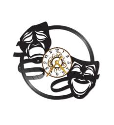 Free Shippingdrama-Theater Vinyl Record Clock - thumbnail 1