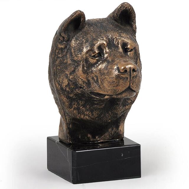 Akita Inu, Dog Marble Statue, Limited Edition, Artdog. Made Of Cold Cast Bronze. Perfect Gift. Limited Edition - image 1
