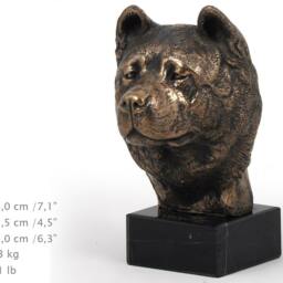 Akita Inu, Dog Marble Statue, Limited Edition, Artdog. Made Of Cold Cast Bronze. Perfect Gift. Limited Edition - thumbnail 4