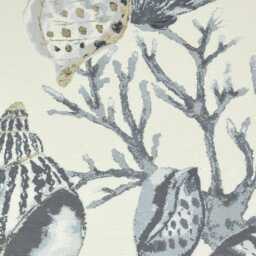 Sea Life Shell Tropical Linen Roman Shade - Cl1159 - thumbnail 4