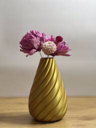 Royal Vase, Home Decor Handmade Minimalist Vase Bohemian, Wildflower Modern Fo Living Room, Perfect Gift - thumbnail 1
