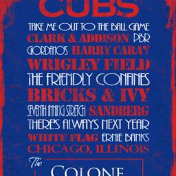 Chicago Cubs Print Or Canvas. Mens Personalized. Personalized Cubs. . 2016 World Series. Chicago Cubs 2016. Wrigley Field Canvas - thumbnail 2