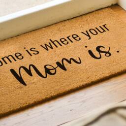 Mother's Day Doormat - Gift Hope Is Where Your Mom Housewarming For Her Funny Unique - thumbnail 2