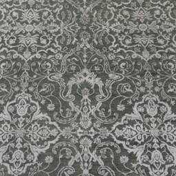 6x9 Green Silver Rug Transitional Handmade Wool & Silk Carpet #9072 - 180x275 cms. Free Shipping - thumbnail 3