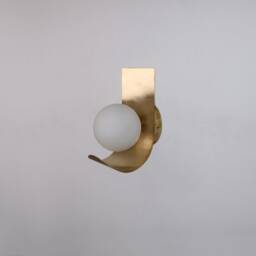 Brass Wall Lighting - Blackened Lamp Vanity Light Fixture, Sconce, Lamp, , Small - thumbnail 2