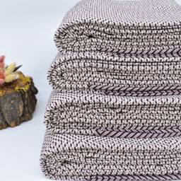 Throw Blanket, Turkish Big Towel, 78x90 Diamond Bedspread, Burgundy Bathroom Sofa Blanked Bnt-Drm-Pk_077 - thumbnail 3