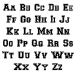 Personalized Name Monogram Wall Sticker - Custom Decal Kids Nursery Decor Removable Vinyl D021 - thumbnail 3