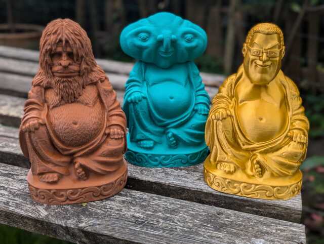 Big Lez Show Characters, Sassy The Sasquatch, & Clarence, Gifts, The Statues - image 1