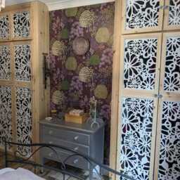 Floral Lattice Mdf Decorative Screen Laser-Cut Radiator Panel, Wall Art 0019 - thumbnail 4