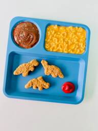 Kiddie Dinner Wall Sculpture /Pop Art/ Kitschy/ Glitter/ Fake Food/Retro/ 90S/ Nostalgic/ Dopamine Decor - thumbnail 2