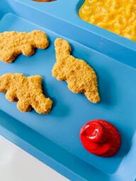 Kiddie Dinner Wall Sculpture /Pop Art/ Kitschy/ Glitter/ Fake Food/Retro/ 90S/ Nostalgic/ Dopamine Decor - thumbnail 3