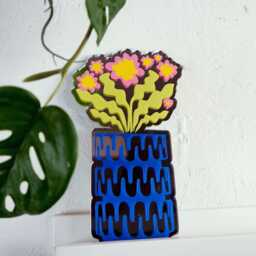 Cute Potted Flower Mirror - thumbnail 2
