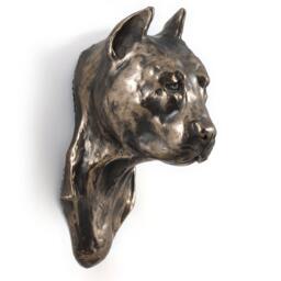 American Staffordshire Terrier - Cropped, Dog Hanging Statue, Limited Edition, Artdog - thumbnail 2