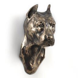 American Staffordshire Terrier - Cropped, Dog Hanging Statue, Limited Edition, Artdog