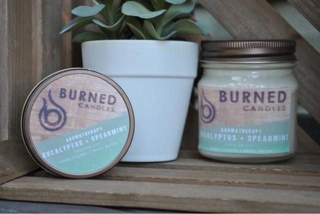 Aromatherapy Eucalyptus + Spearmint Soy Candles - image 1
