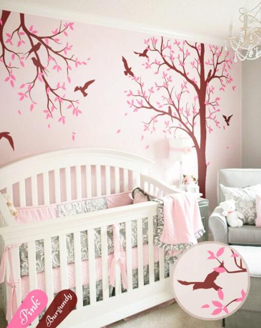 Large Tree Wall Decal Nursery Decor Art Mural Sticker Huge Tattoo Kw016 - image 1