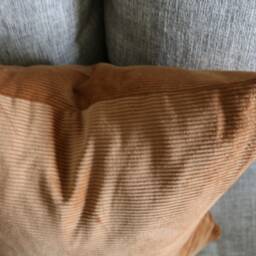 20 - Corduroy Orange Pillow Cover 18 - thumbnail 2