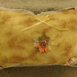 Handmade Decorative Autumn Pillow - thumbnail 4