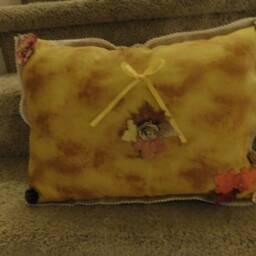 Handmade Decorative Autumn Pillow - thumbnail 2