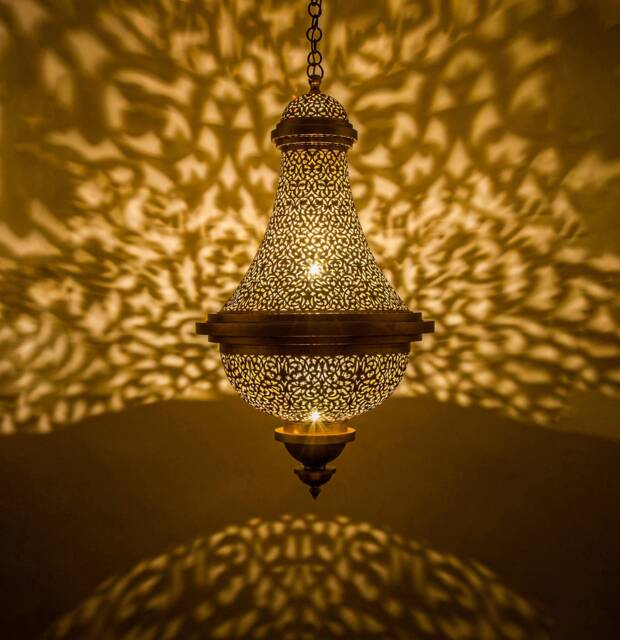 Handmade Moroccan Pendant Light, Artisanal Hanging Lamp , Lampshades Lighting, New Home Decor Ceiling Light, Shade - image 1