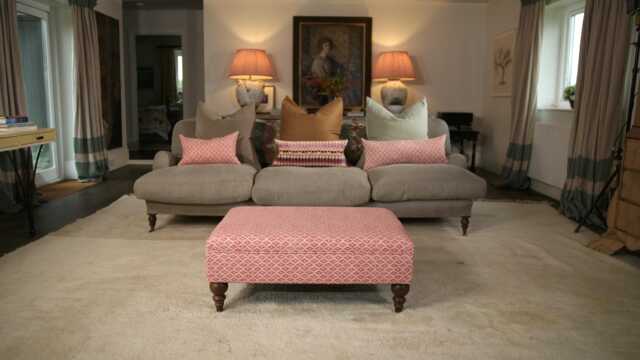 Linwood Ashfield, Footstool, Selection Of Sizes, Style Victoria Fabric Ashfield - Made To Order - image 1