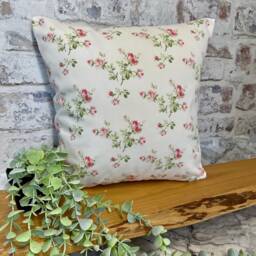 William Morris Charlotte Rose Cushion, Handmade Pillow, Decorative Scatter Arts & Crafts Sofa Cushion - thumbnail 3