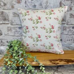 William Morris Charlotte Rose Cushion, Handmade Pillow, Decorative Scatter Arts & Crafts Sofa Cushion - thumbnail 2