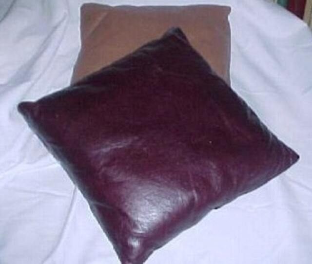 star Patch Farm Genuine Cowhide Leather Pillow Covers - 18 - image 1