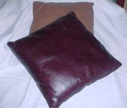 star Patch Farm Genuine Cowhide Leather Pillow Covers - 18