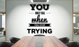 Teamwork Quote Vinyl Wall Decal Inspirational Office Decor 1742Re - thumbnail 1