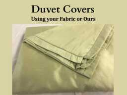 Flanged Edge Duvet Cover in Cotton - Headboard Slipcover- Bedding
