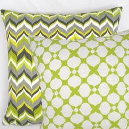 Kravet - Jonathan Adler Decorative Pillow Cushion Cover Accent Throw Chevron Wabash Laurel Lime - thumbnail 2
