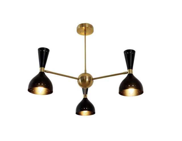 6 Light Mid Century Sputnik Chandelier Diabolo Stilnovo Style , Modern Ceiling Lamp Light Kitchen Dining Inscapes Design - image 1