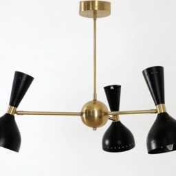 6 Light Mid Century Sputnik Chandelier Diabolo Stilnovo Style , Modern Ceiling Lamp Light Kitchen Dining Inscapes Design - thumbnail 3