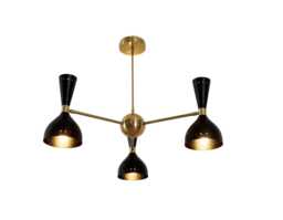 6 Light Mid Century Sputnik Chandelier Diabolo Stilnovo Style , Modern Ceiling Lamp Light Kitchen Dining Inscapes Design - thumbnail 1
