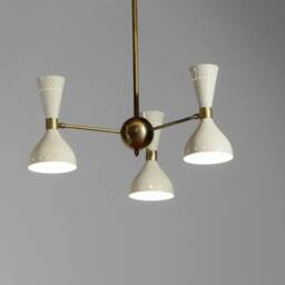 6 Light Mid Century Sputnik Chandelier Diabolo Stilnovo Style , Modern Ceiling Lamp Light Kitchen Dining Inscapes Design - thumbnail 4