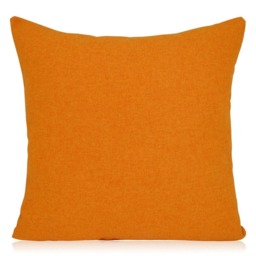 Brushed Shetland Cushion With Filler, Orange Or Yellow Colourful Home Decor - thumbnail 2