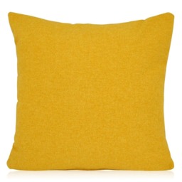 Brushed Shetland Cushion With Filler, Orange Or Yellow Colourful Home Decor - thumbnail 3