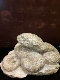 Snake Stone Sculpture
