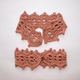 Crochet Curtain Tiebacks, Custom Order Available - thumbnail 3