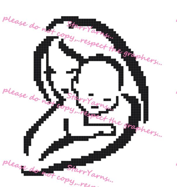 Hugs Crochet Pillow Graph Or Corner To Pattern