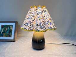 Nursery Lamp Shades, Florals Lampshades For Table Lamp, Handmade Scallop Lampshade